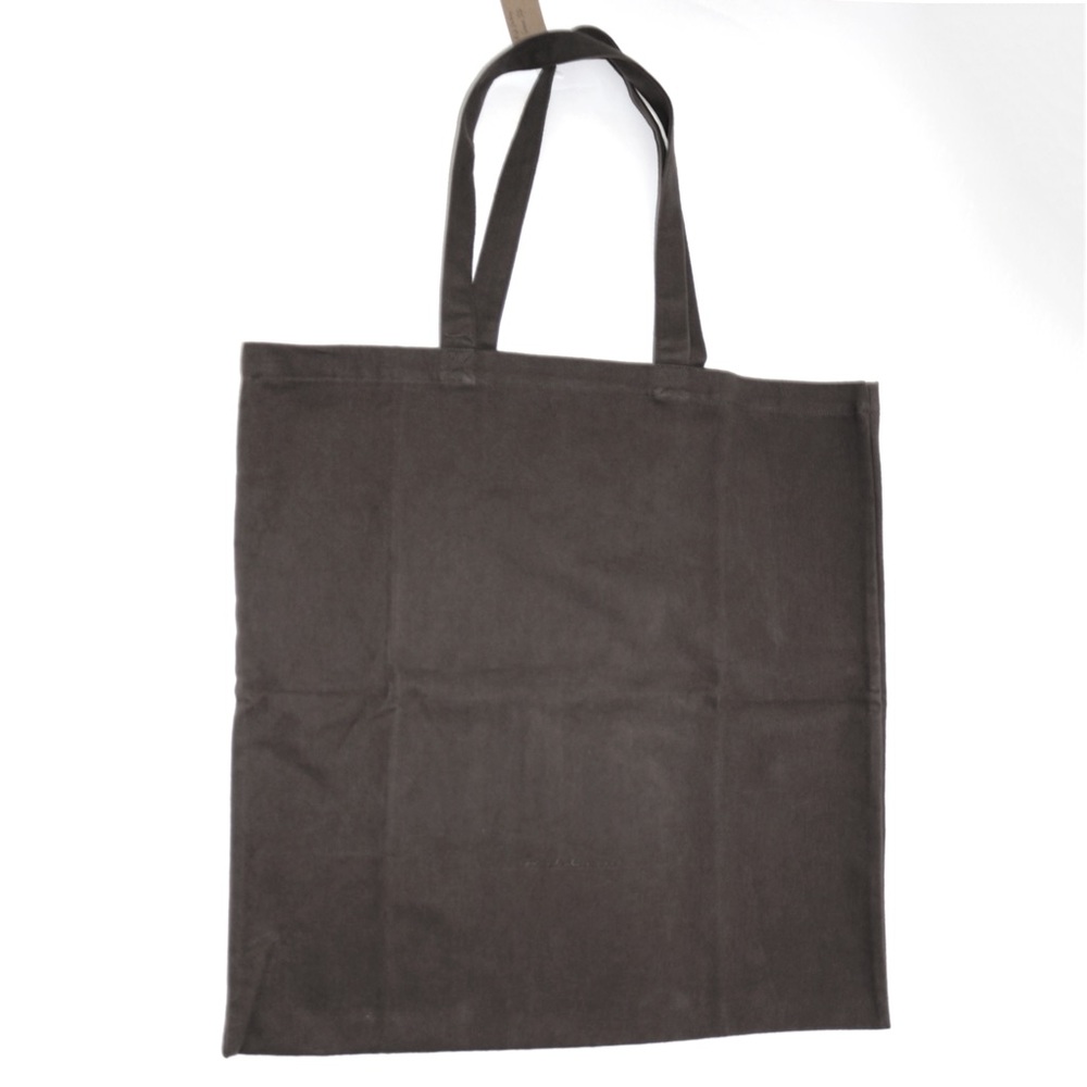 Rick Owens - Brushed Twill Tote Bag Large, New w/o tag.